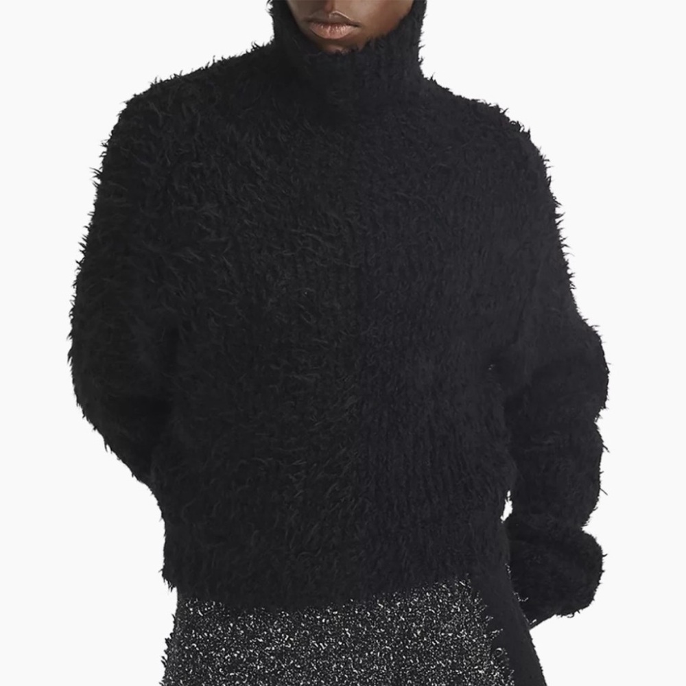 Rag & Bone The Dillion Turtleneck Sweater black Size medium 1613